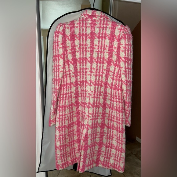 LoveShackFancy Asryn Coat Pink S - Picture 10 of 10